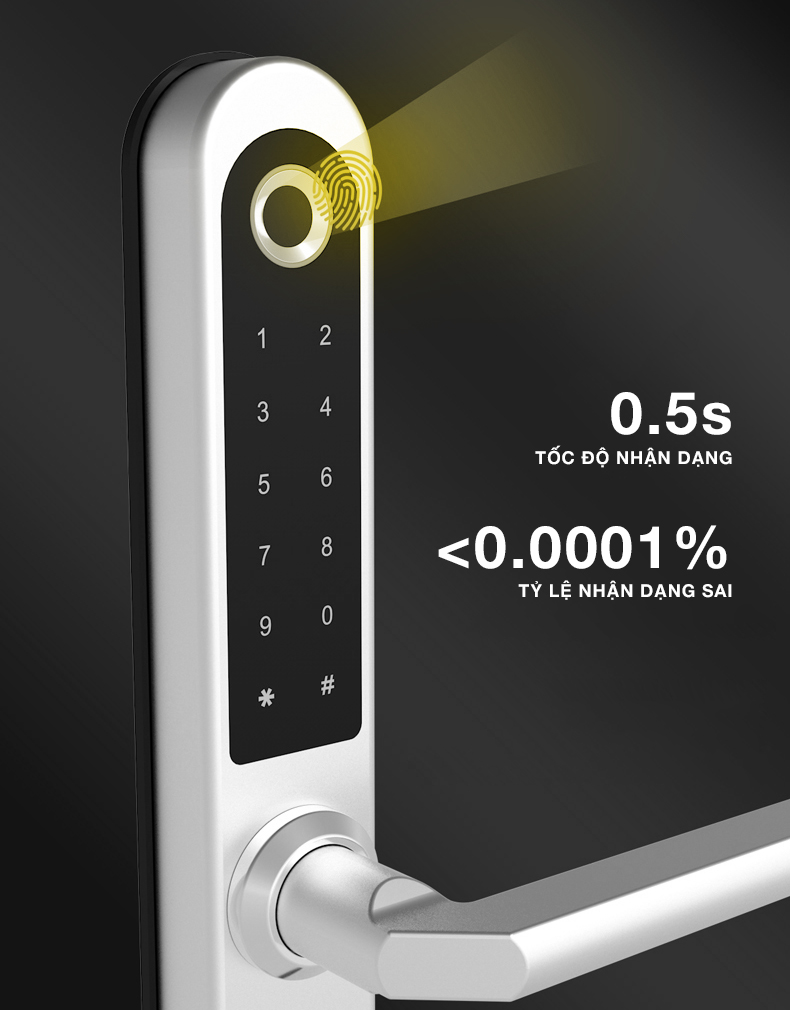 sbs 3000 toc do van tay