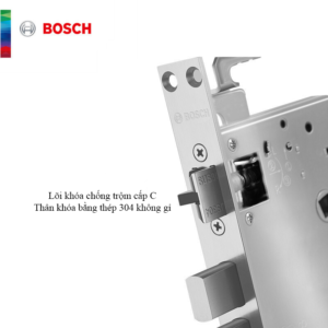 Khóa Bosch làm từ chất liệu cao cấp