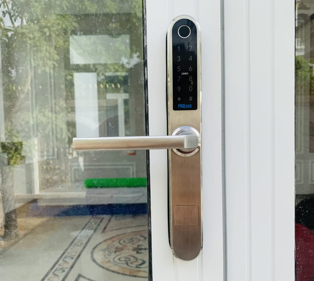 khóa PHGLock FP5331 bạc thực tế