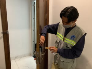 lắp đặt khóa ADEL tại khách sạn Đà Nẵng