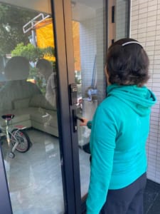 khóa thông minh xác nhận truy cập thành công