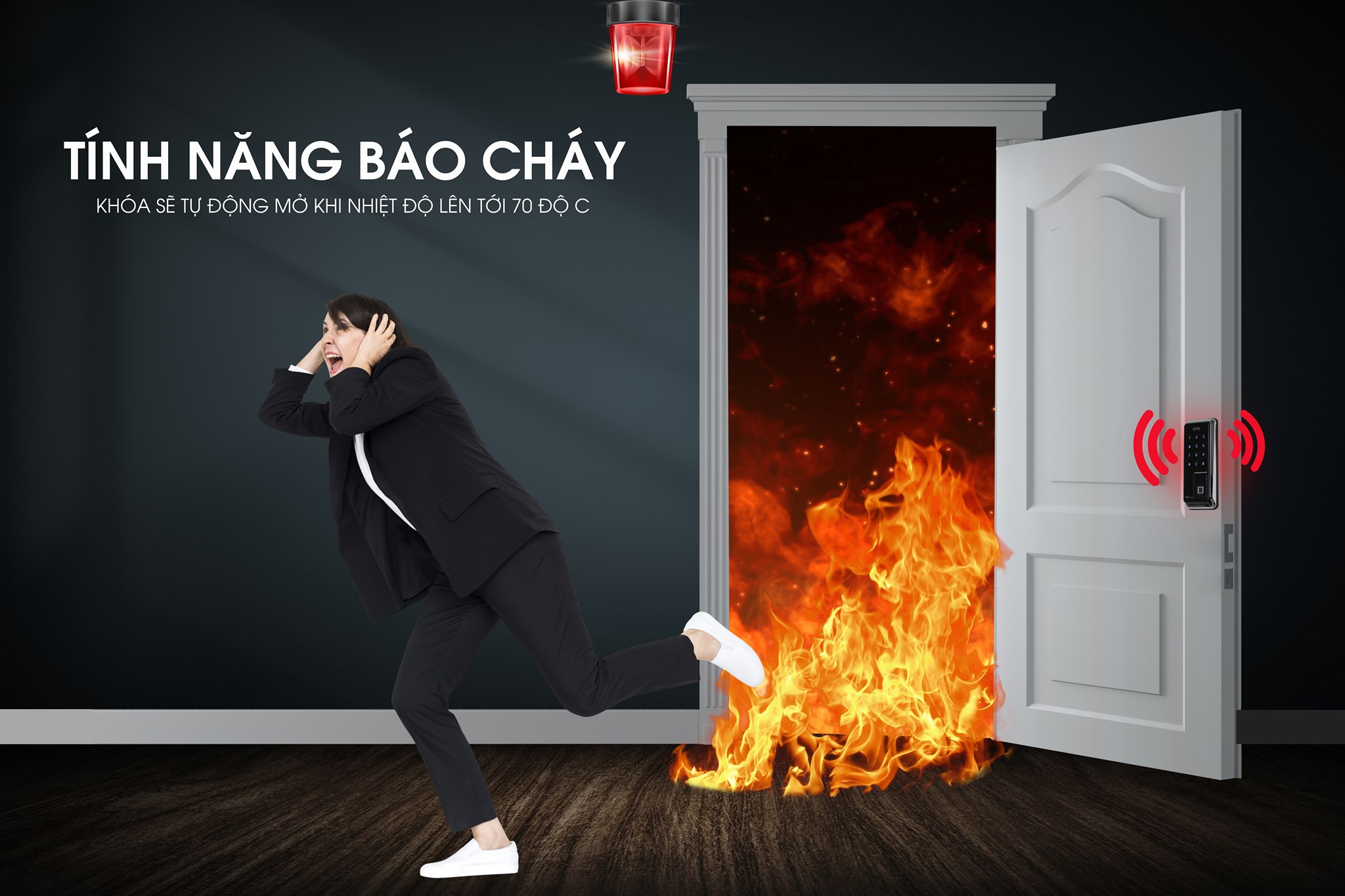popscan H tính năng báo cháy