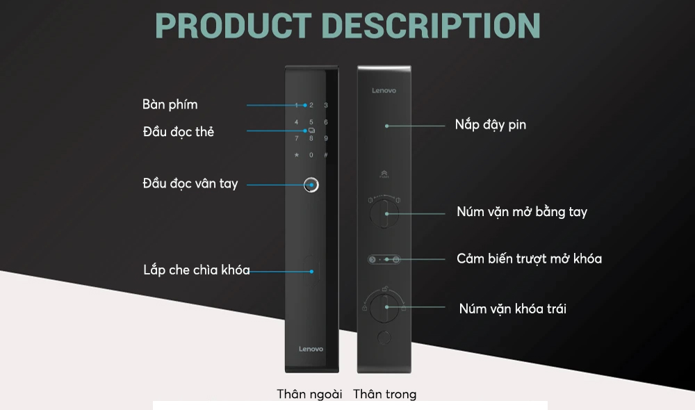 Mô tả chi tiết khóa