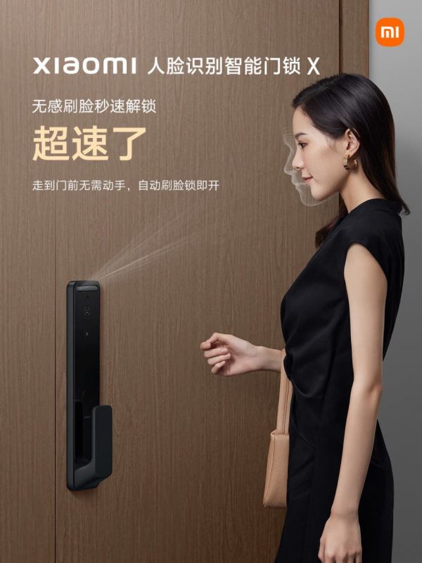 Khóa thông minh Xiaomi Smart Door Lock X nhận diện khuôn mặt