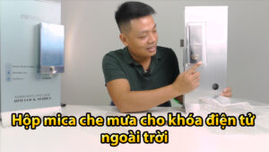 Hộp Mica che mua cho khóa điện tử