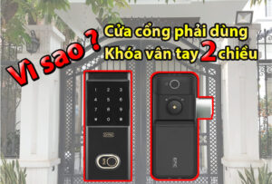 khóa vân tay hai chiều