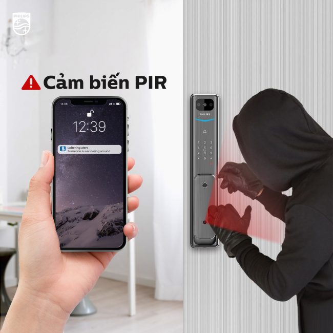 cam bien pir tren khoa alpha-v-5hws