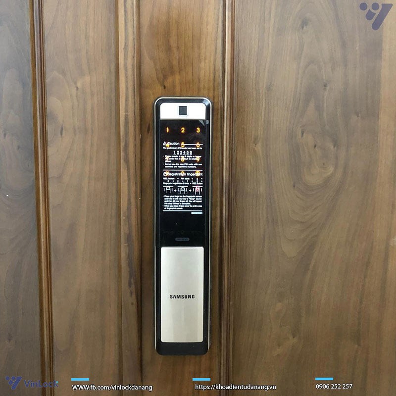 khóa samsung cho cửa gỗ