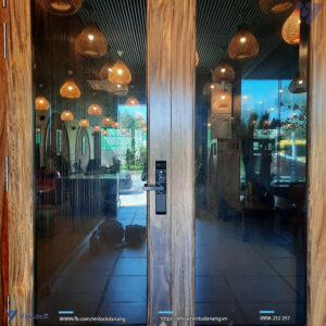 khóa yale cho cửa gỗ