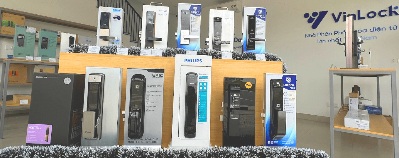 showroom khóa điện tử vinlock đà nẵng