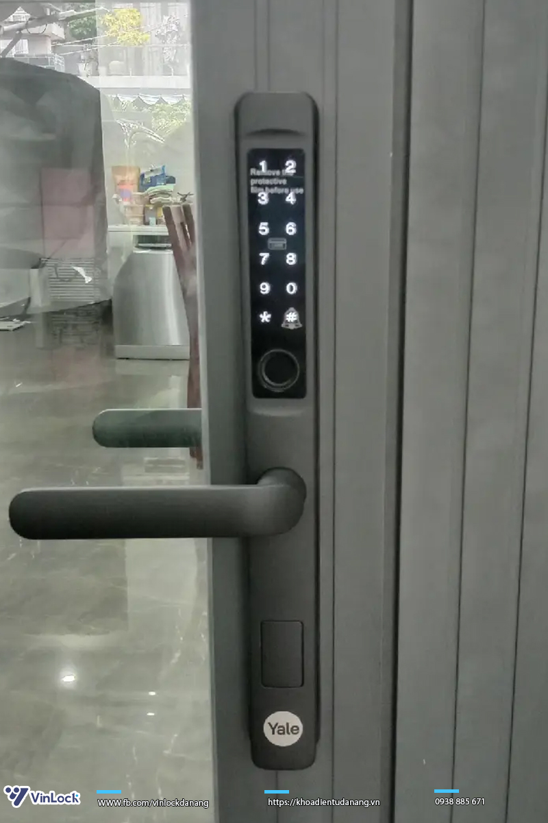 KHÓA CỬA NHÔM YALE YDMA 100NP