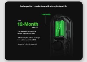 Khóa thông minh Aqara D100 Smart Lock Zigbee