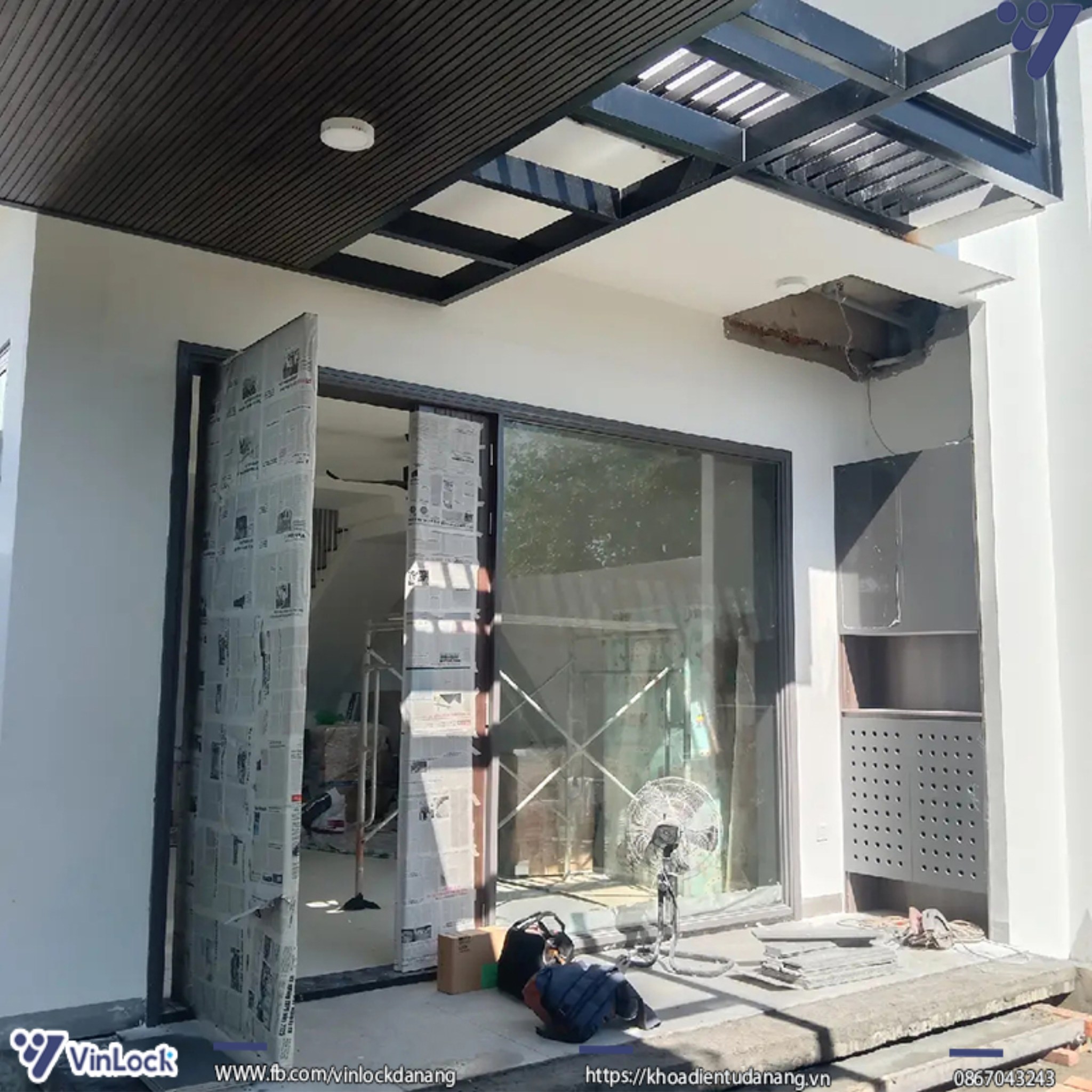 Hình ảnh thi công thực tế tại công trình chị Trang – FPT, Đà Nẵng