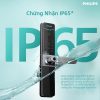 Khóa cửa Philips DDL610-5HBS được cấu tạo với lõi khóa bảo mật loại C, chất liệu khóa làm từ hợp kim nhôm cao cấp nên vô cùng chắc chắn