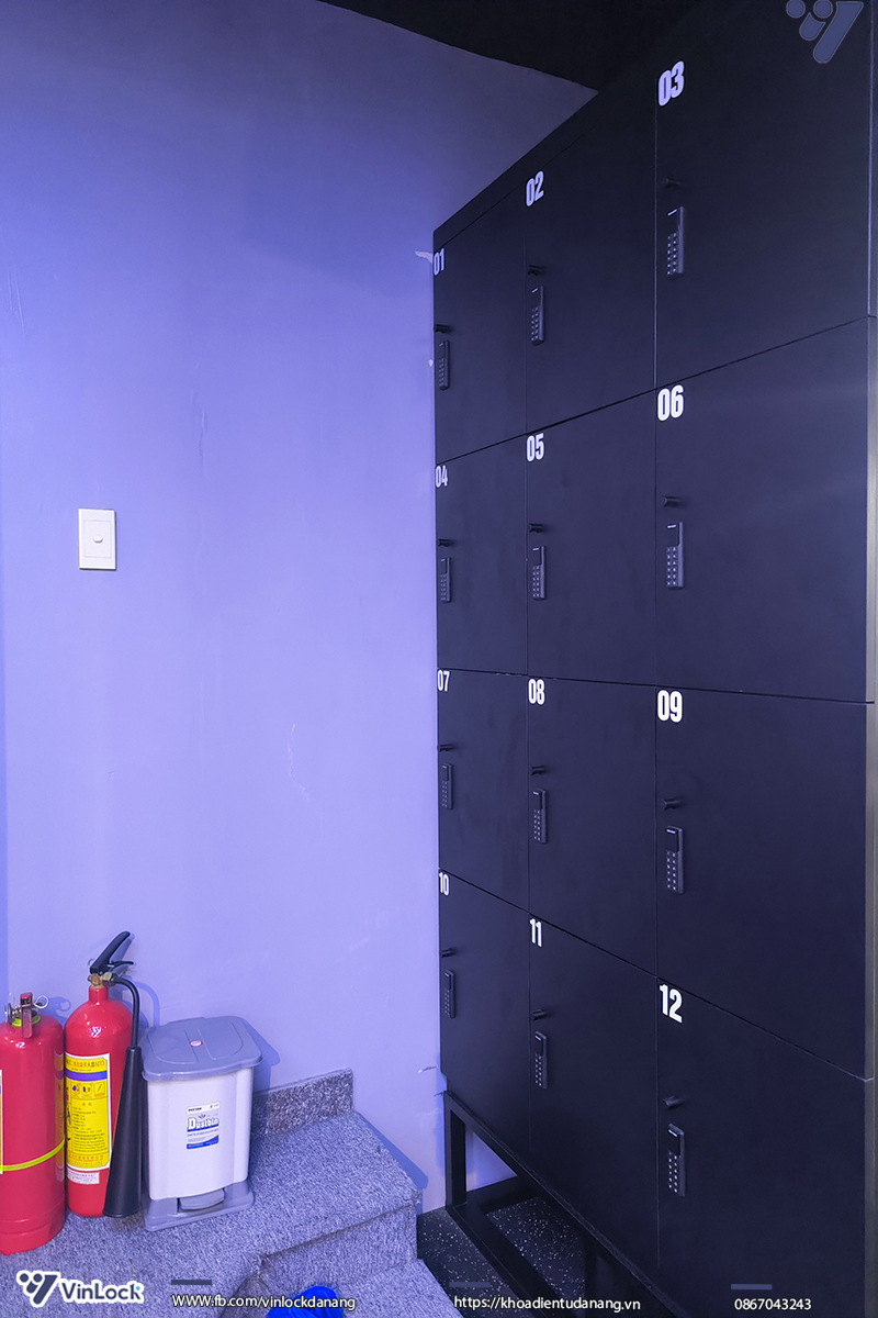 Hình ảnh lắp đặt thực tế tại Mobifit 360 – trung tâm Gym & Fitness nằm trên tuyến đường Hồ Xuân Hương.