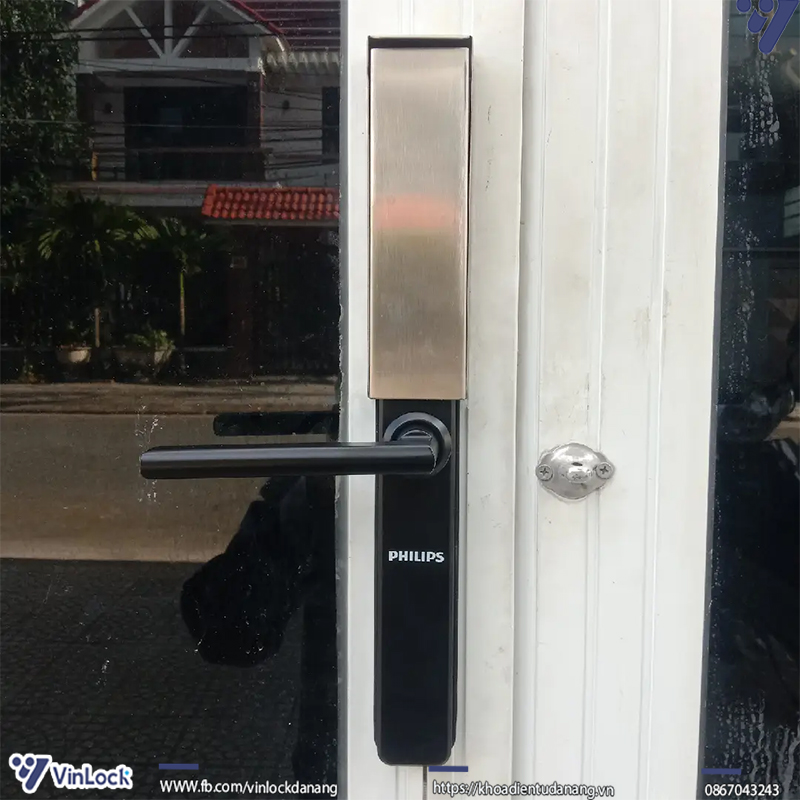 Lắp đặt khóa thông minh Philips DDL608-5HWS tại Đa Phước 1, Đà Nẵng