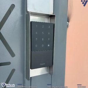 khóa Aqara U50 lắp đặt lên cửa