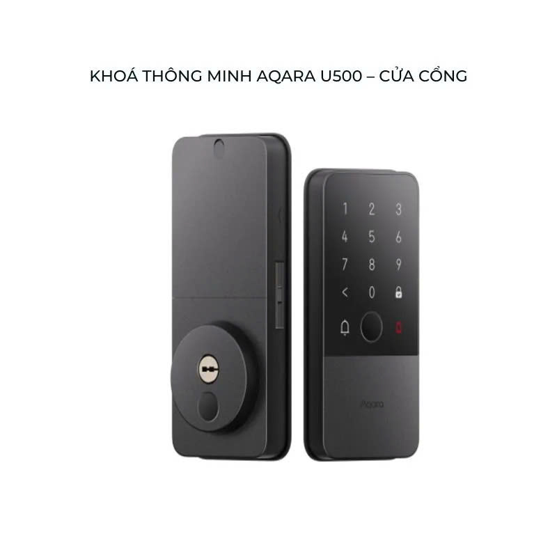 Aqara U500 (3) Khoá thông minh Aqara U500