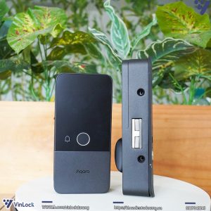 mặt trước và mặt bên của khóa Rim Lock U500 (DL-D19D)