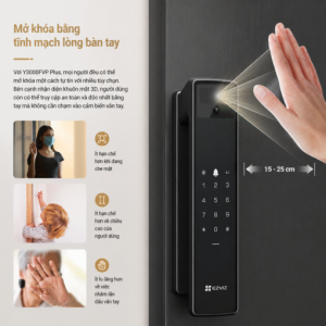 EZVIZ Y3000FVP Plus mở khóa bằng tĩnh mạch lòng bàn tay