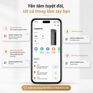 EZVIZ Y3000FVP Plus giám sát từ xa , nhân thông báo tức thì