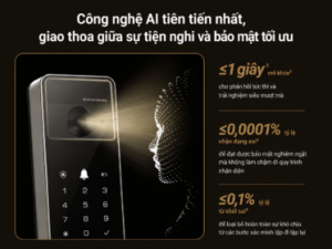 Khóa DL20FVS Plus mở cửa bằng khuôn mặt 3D