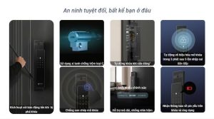 khóa EZVIZ DL50FVS Plus được trang bị bảo mật cao