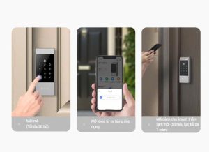 Khóa EZVIZ DL04 đa dạng phương thức mở khóa