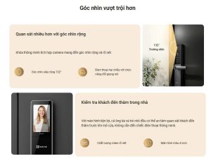 Khóa EZVIZ DL20FVS Plus góc nhìn rộng