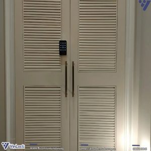 Khóa tủ đồ thông minh GN18 lắp đặt tại nhà khách