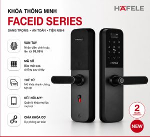Khóa Điện Tử Hafele DL6100 mở khóa đa phương thức