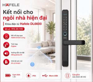 Khóa Điện Tử Cửa Nhôm Hafele DL6600