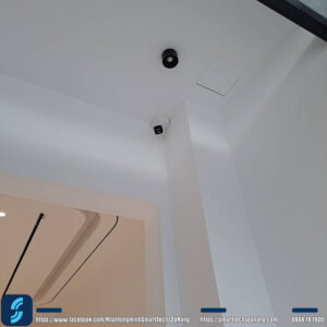 Lắp đặt camera IP Hikvision DS-2CD1027G2H-LIUF thân trụ tại nhà khách