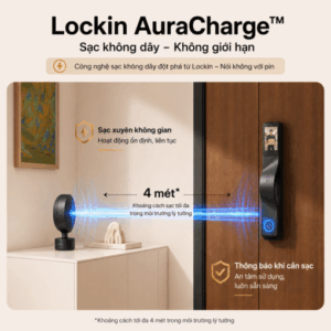 Lockin V7 Max AuraCharge sạc xuyên không gian